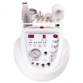 Косметический аппарат NV-906 (6 в 1) УЗ скрабер, фонофорез, дермабразия, фотон, криомолот