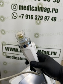 Аппарат SECRET микроигольчатого фракционного РФ лифтинга с вакуумом и золотым напылением игл (с манипулой холода и ЧИПОМ)