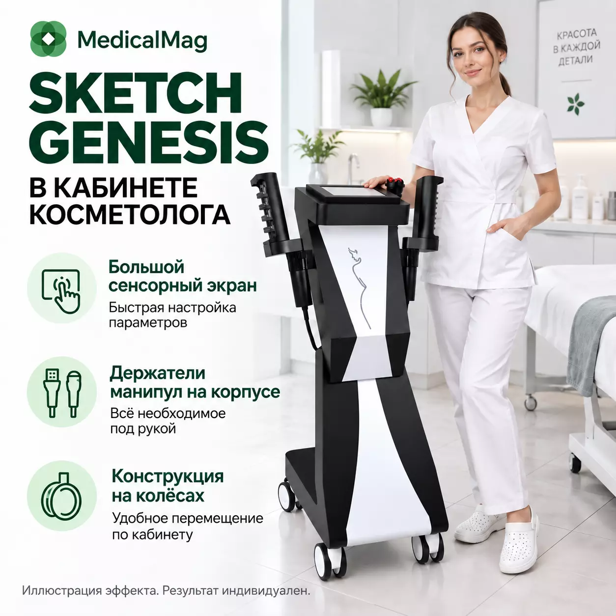 Аппарат роликового массажа Sketch Genesis