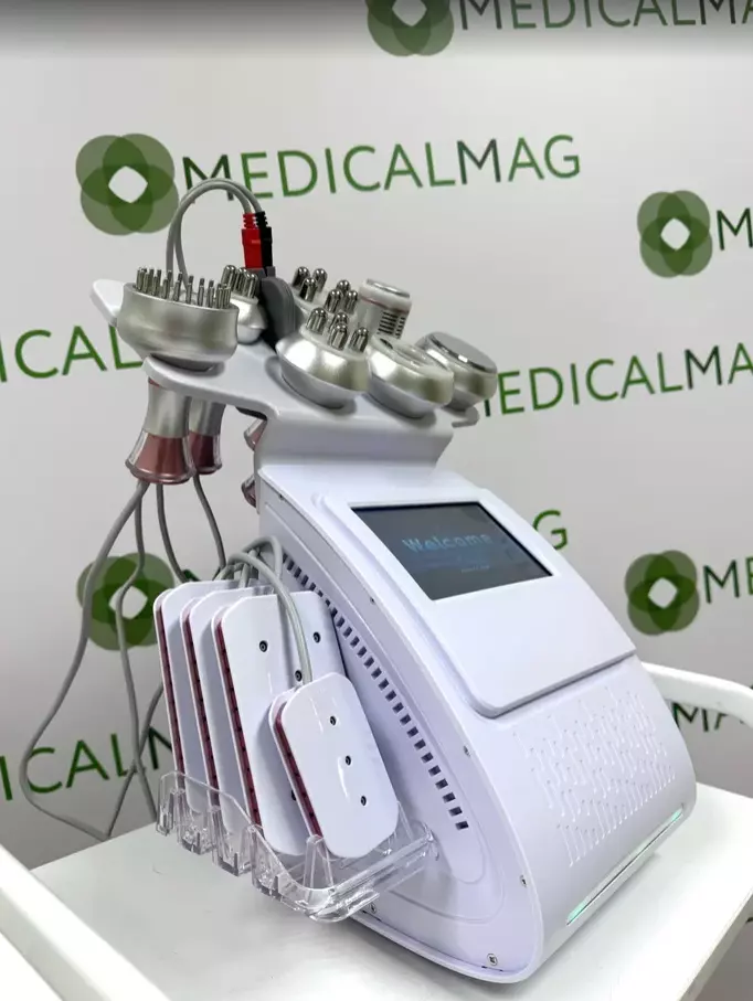 Аппарат Kim 8 (10в1) NEW 2024: Кави, Липо, RF, Вакуум, Крио, Фотон, Миостимуляция