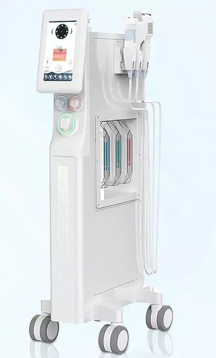 Косметологический комбайн Nova WX600 6 в 1 (микротоки, фонофорез, гидропилинг, кислородный спрей, ультразвуковой скраббер, криомолоток)