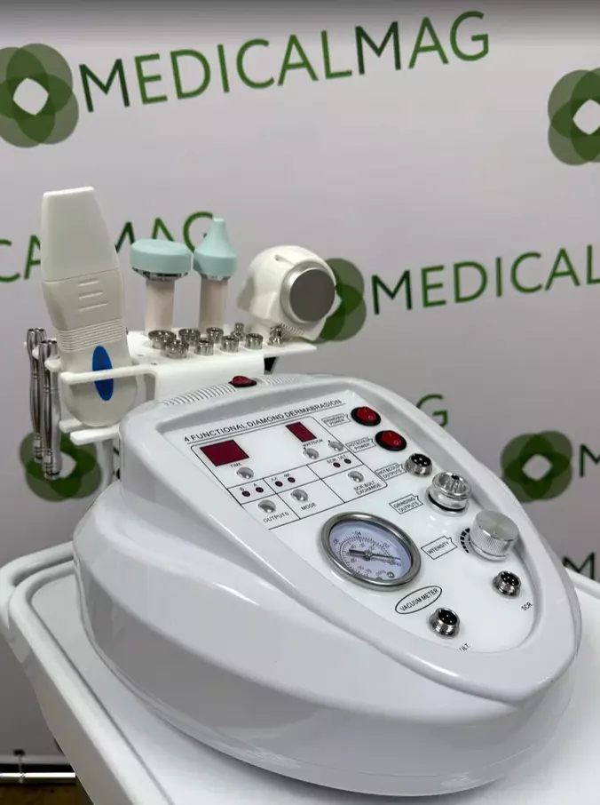Комбайн косметический NV-904 / GT-904 (5 в 1) УЗ пилинг, алмазная чистка, фонофорез, крио молот
