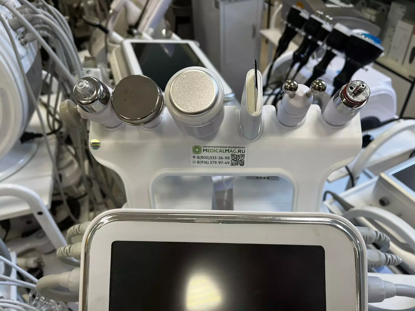 Аппарат вакуумного и водородного гидропилинга  7в1 NOVA H2O2 LED MASK (RL-D07, W05X)