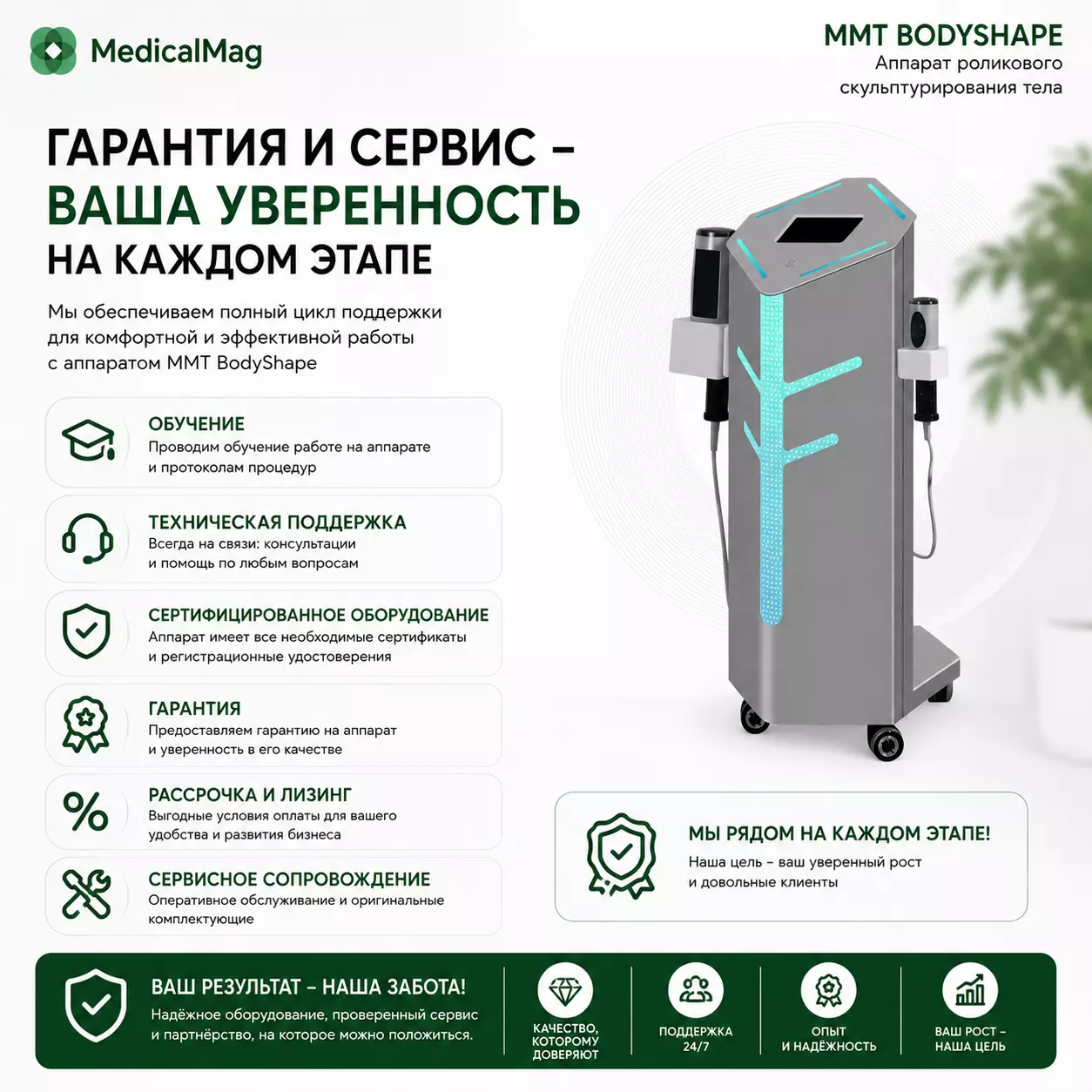 Аппарат роликового скульптурирования тела MMT BodyShape