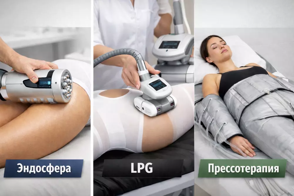 Эндосфера vs LPG и прессотерапия: что выбрать для борьбы с целлюлитом и коррекции фигуры в 2026 году