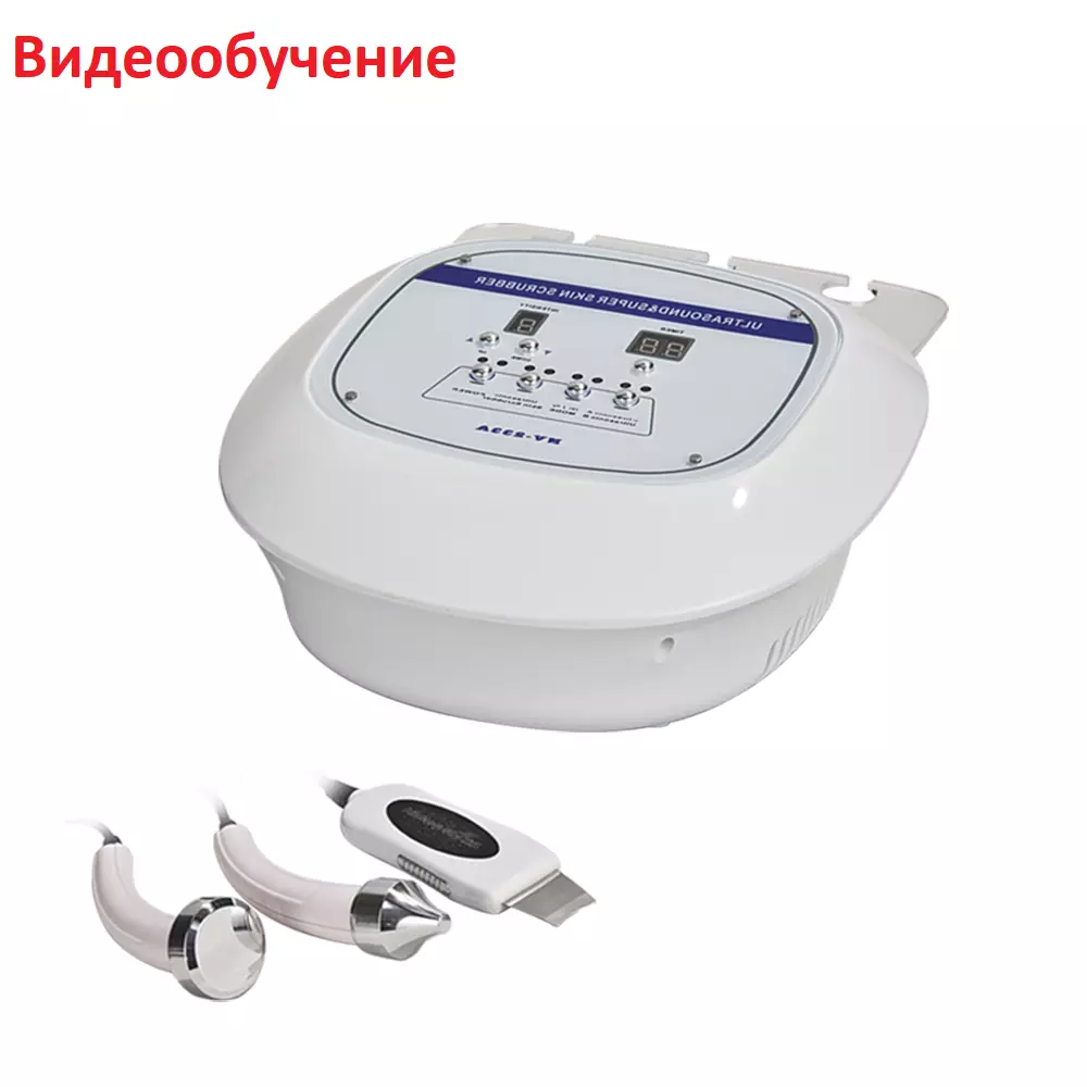 Видеообучение практической работе на косметологическом аппарате Аппарат УЗ пилинга и УЗ терапии (фонофорез) Nova NewFace NV-233A (GT-233A)
