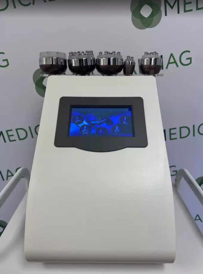 Аппарат MS-676 5в1 KIM8 BIO: Кавитация,Радиолифтинг тело + лицо, Вакуум, Биотоки