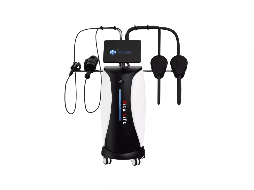 Аппарат коррекции фигуры MBT VITA LIFT (Роликовый массаж и HIFEM миостимуляция, сиденье трон Кегеля)