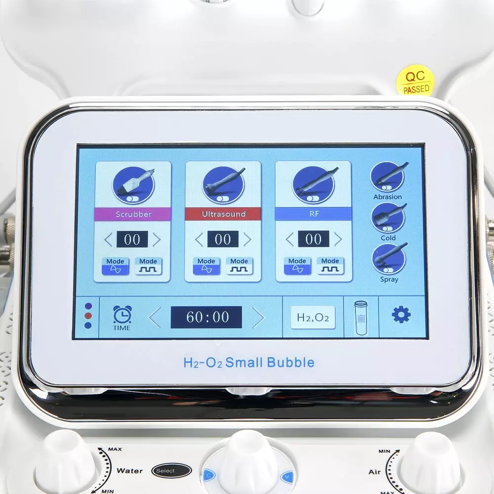 Аппарат вакуумного и водородного гидропилинга  7в1 NOVA H2O2 LED MASK (RL-D07, W05X)