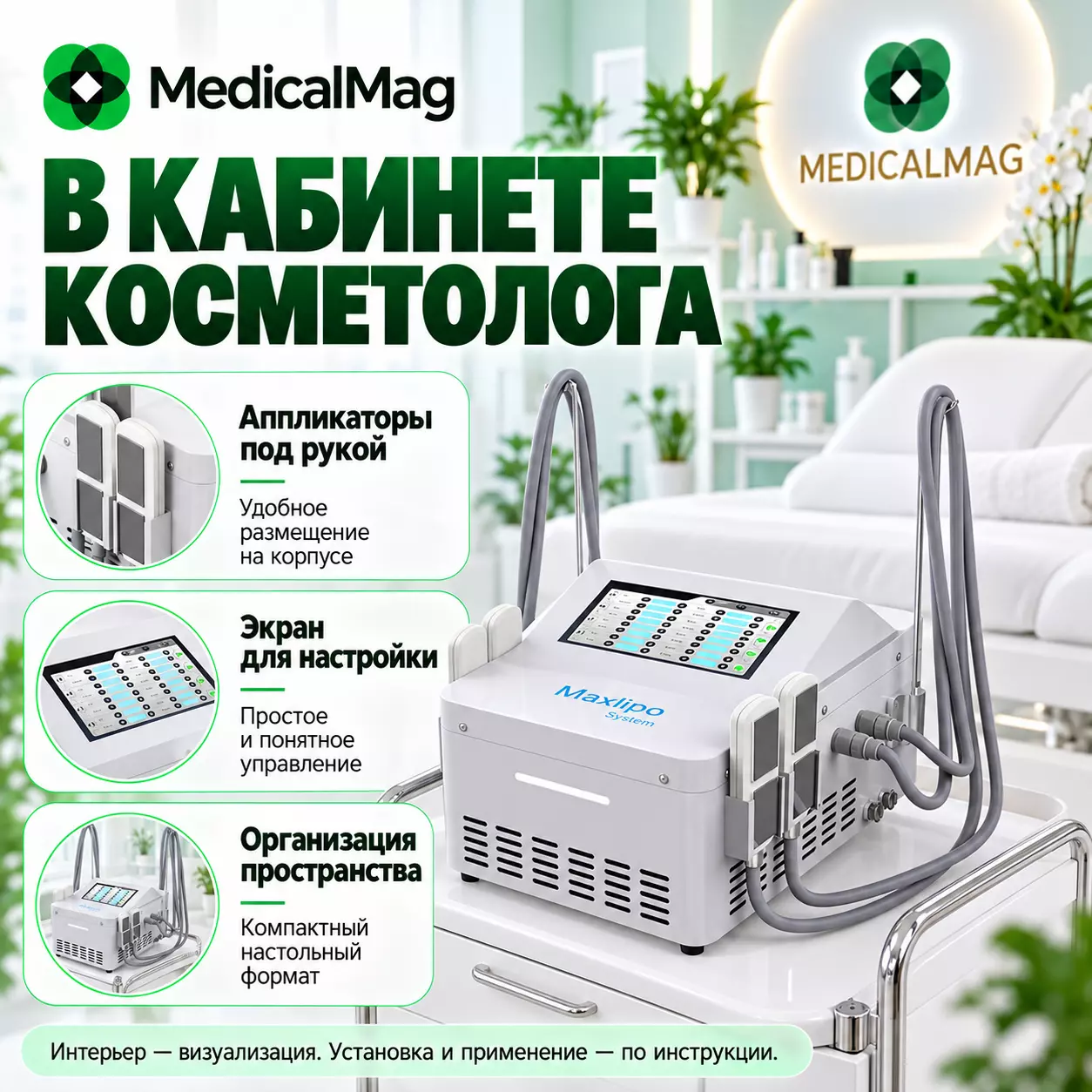 Аппарат для криолиполиза и EMS NV Maxlipo System Body Shape