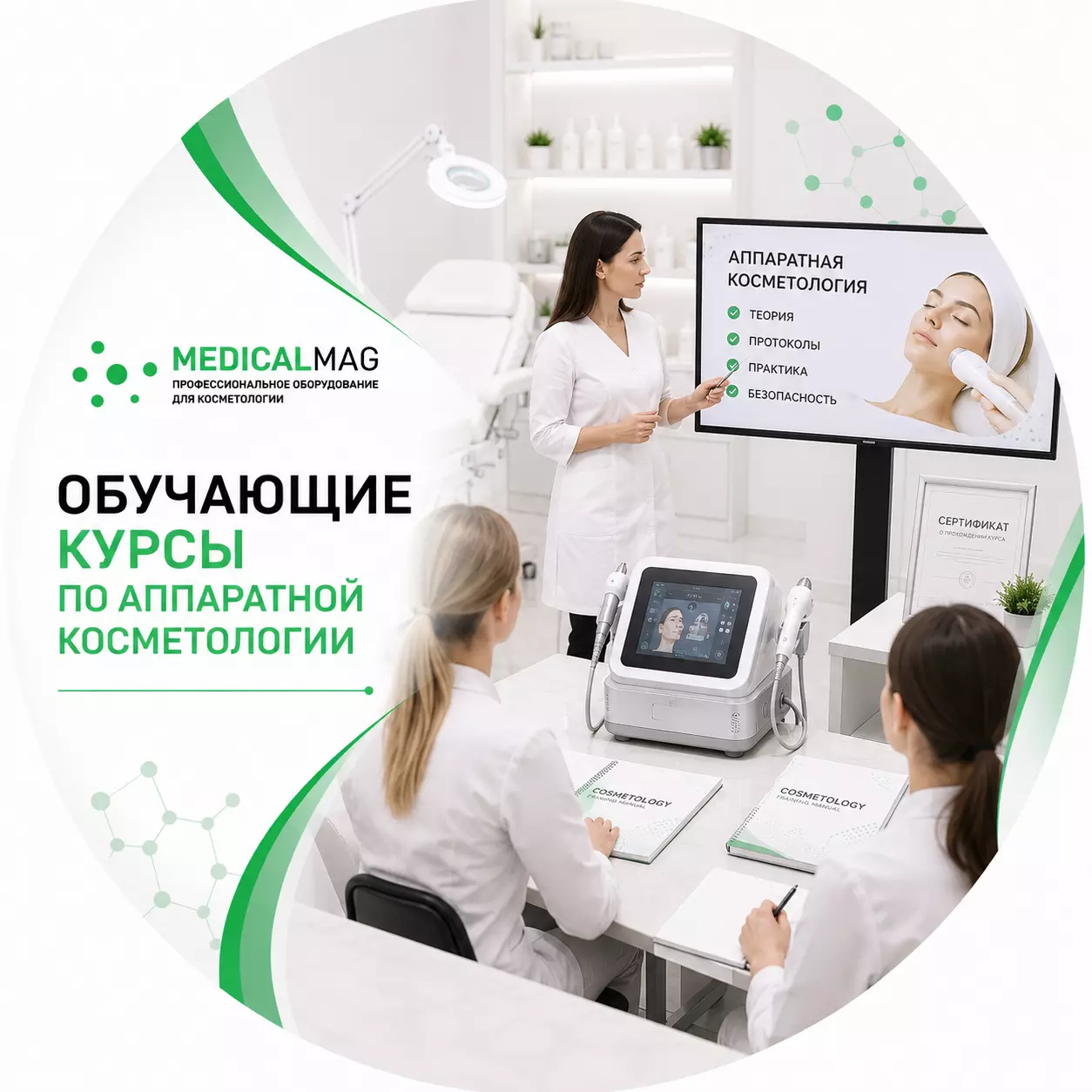 Обучающие курсы по аппаратной косметологии