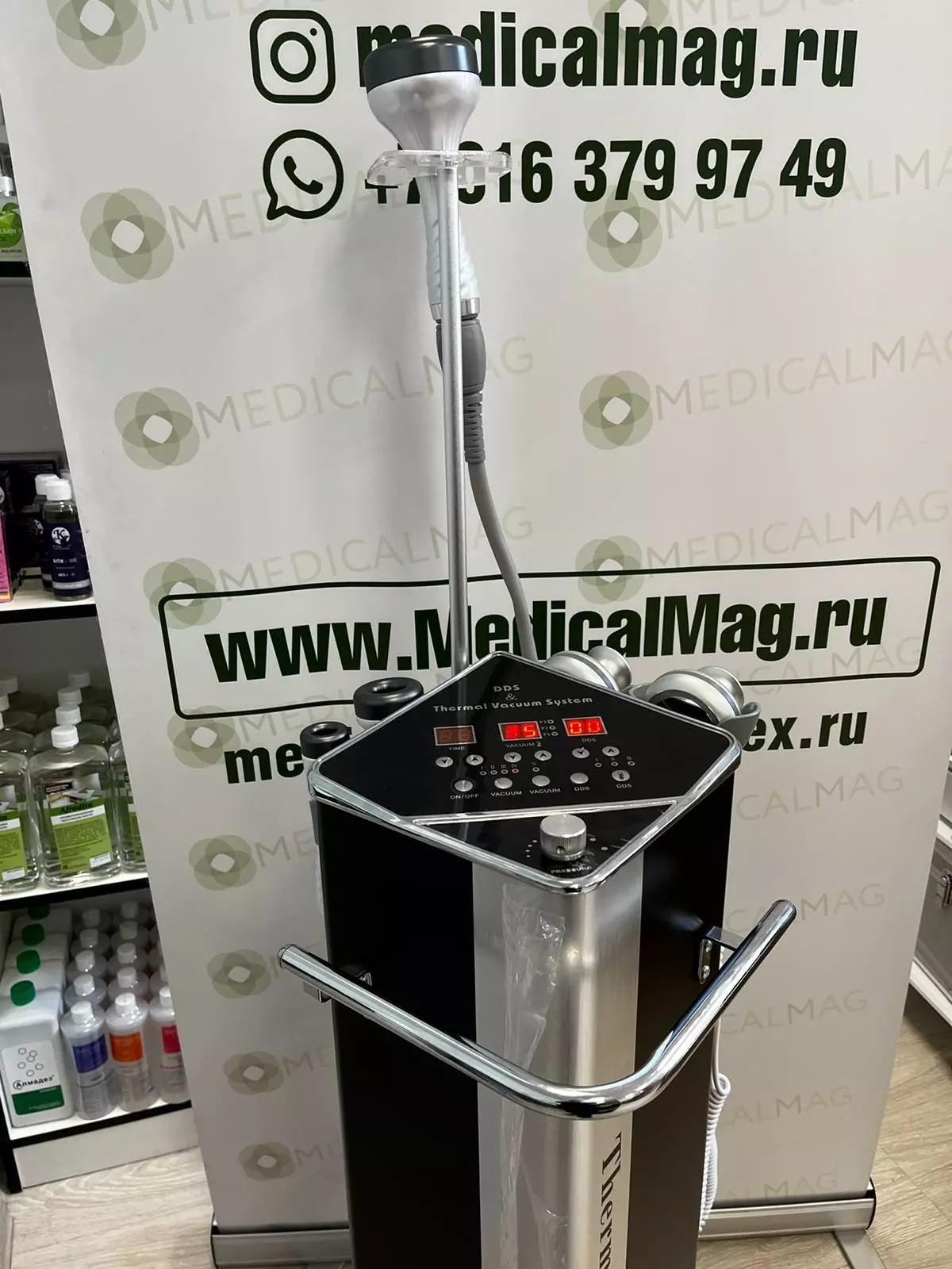 Аппарат коррекции фигуры 2в1: термо-вакуумный массаж и микротоковая терапия THERMAL VACUUM SYSTEM DDS-011