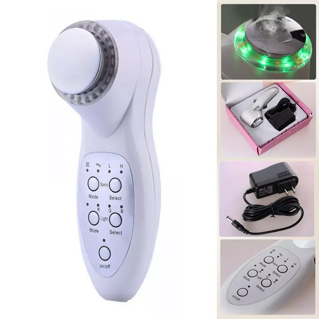 УЗ аппарат против морщин (фонофорез и светотерапия) Beauty Star Sonic Lift (LW-013)
