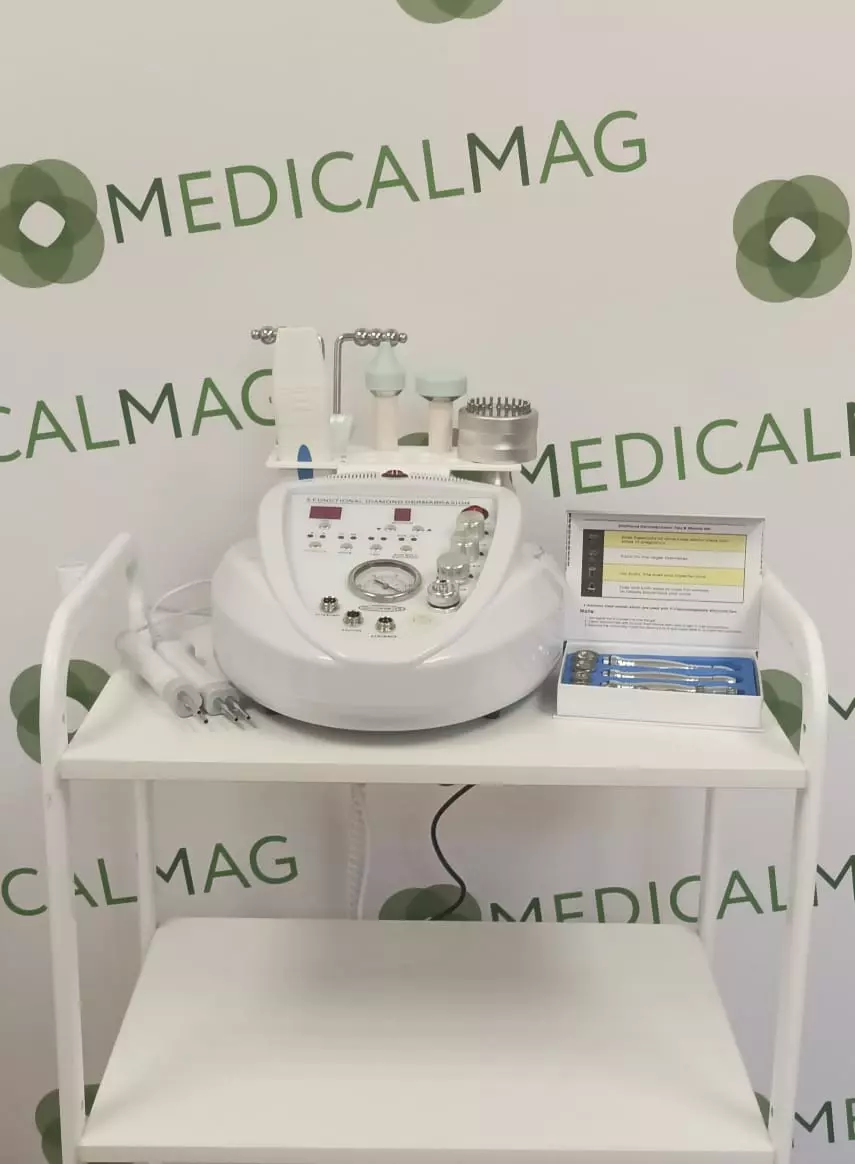 Косметический комбайн NV-905A 5в1 (микродермабразия, фонофорез, ультразвуковая лопатка, светотерапия, микротоки)