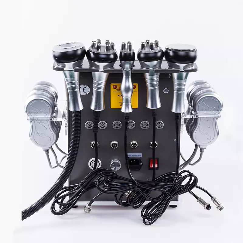 Многофункциональный аппарат 4 в 1: Кавитация + РФ лифтинг по телу и лицу + Вакуумный массаж + Биотоки SA-6055 (SA-E11)