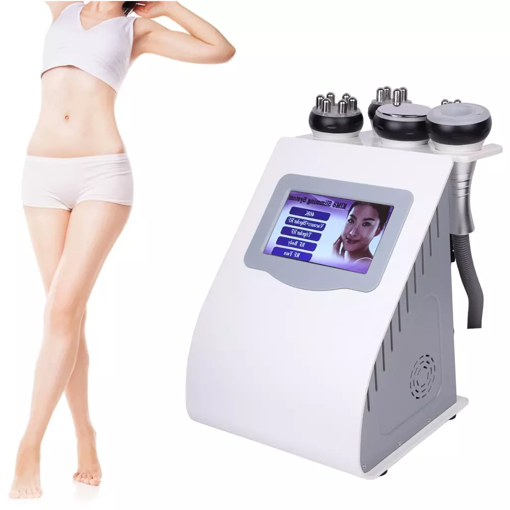 Аппарат 5в1 Kim 8 NEW: Кавитация, RF тело и лицо, Вакуумный RF (Модифицированный, c маслосборником)