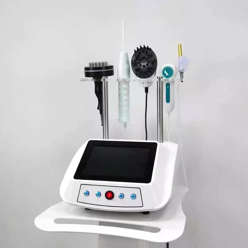 Аппарат ScalpCare 5в1: Трихоскоп, Дарсонваль, Спрей, Микротоки, Ойл массажер