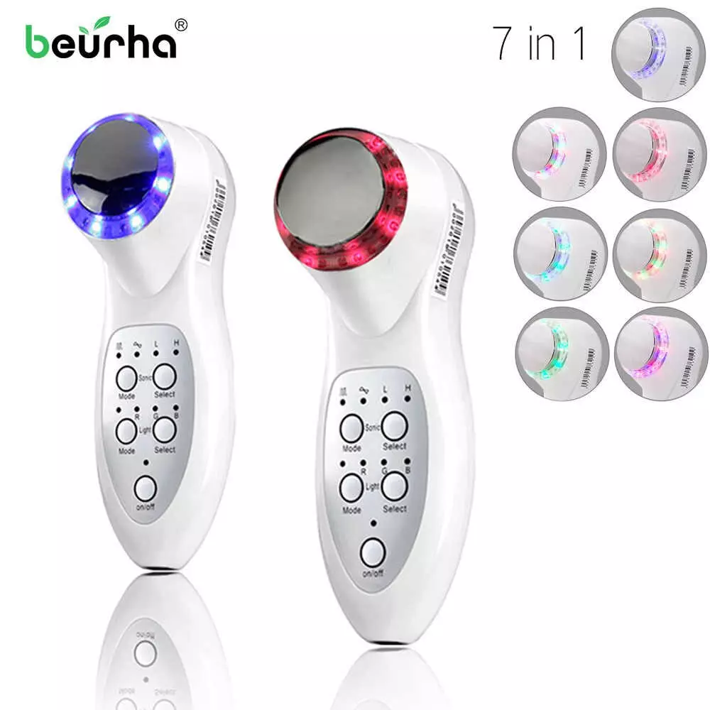 УЗ аппарат против морщин (фонофорез и светотерапия) Beauty Star Sonic Lift (LW-013)