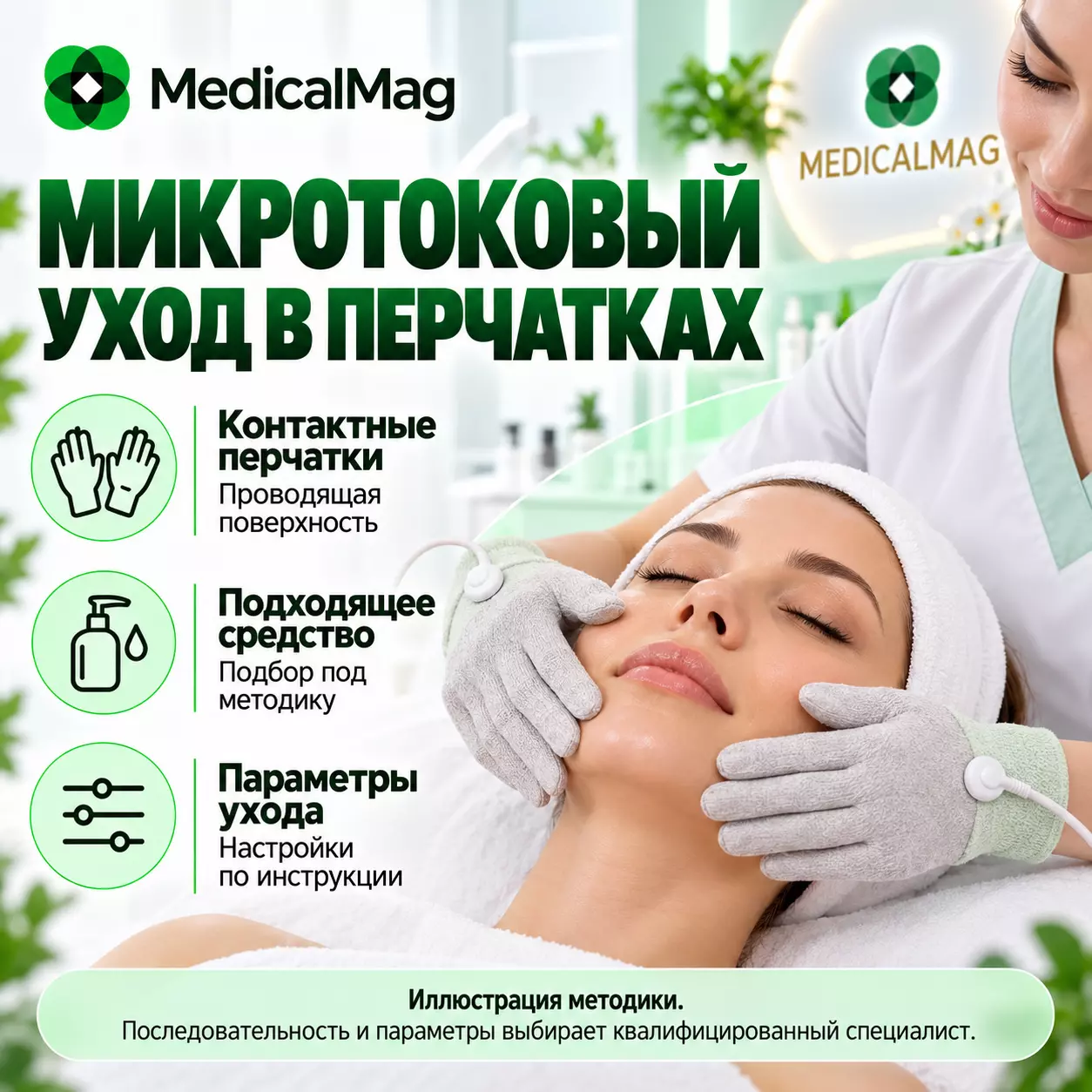 Аппарат микротоковой терапии перчатки DIY-108 / GT-108 / RU-1008