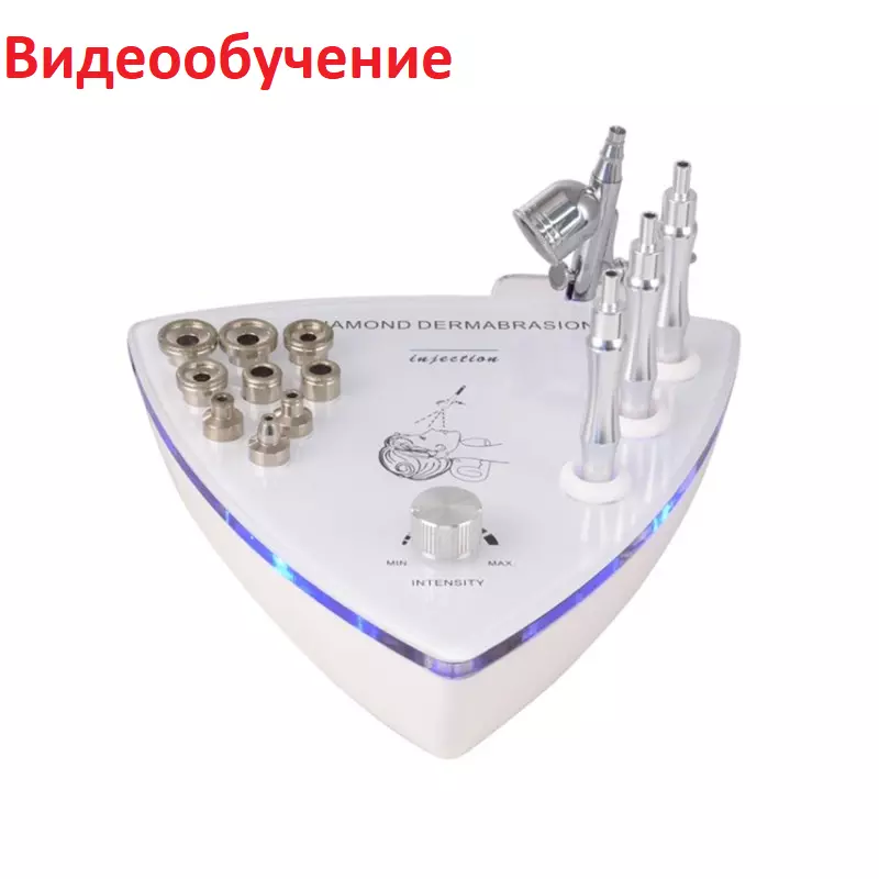Видеообучение практической работе на косметологическом аппарате Аппарат алмазной микродермабразии + спрей LB197