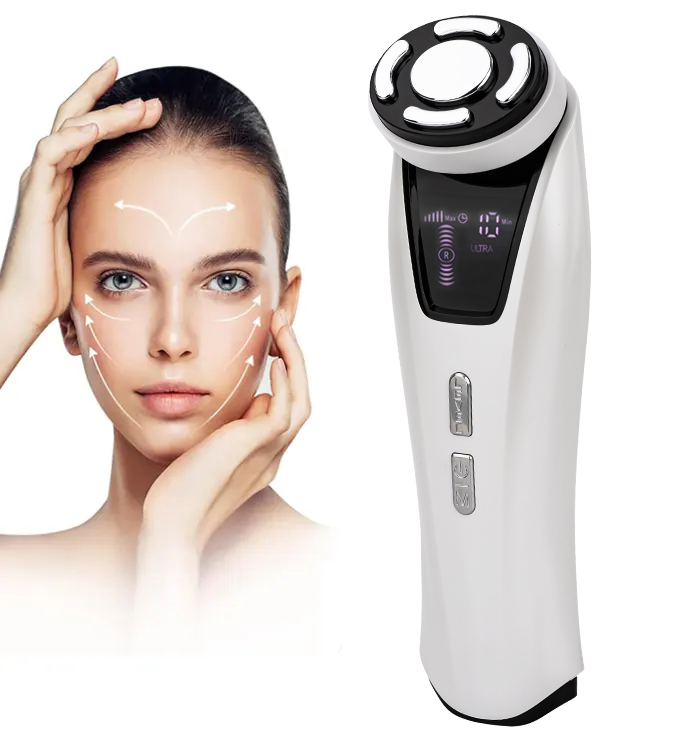Массажер для лица 5в1 BeautyStar HIFU 3.0 (HIFU, RF, EMS, LED, УЗ) Белый