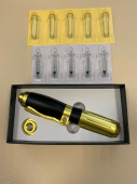 Hyaluron pen Multi-Shot Lux Gold 0,3-0,5 ml Аппарат для безинъекционного введения препаратов