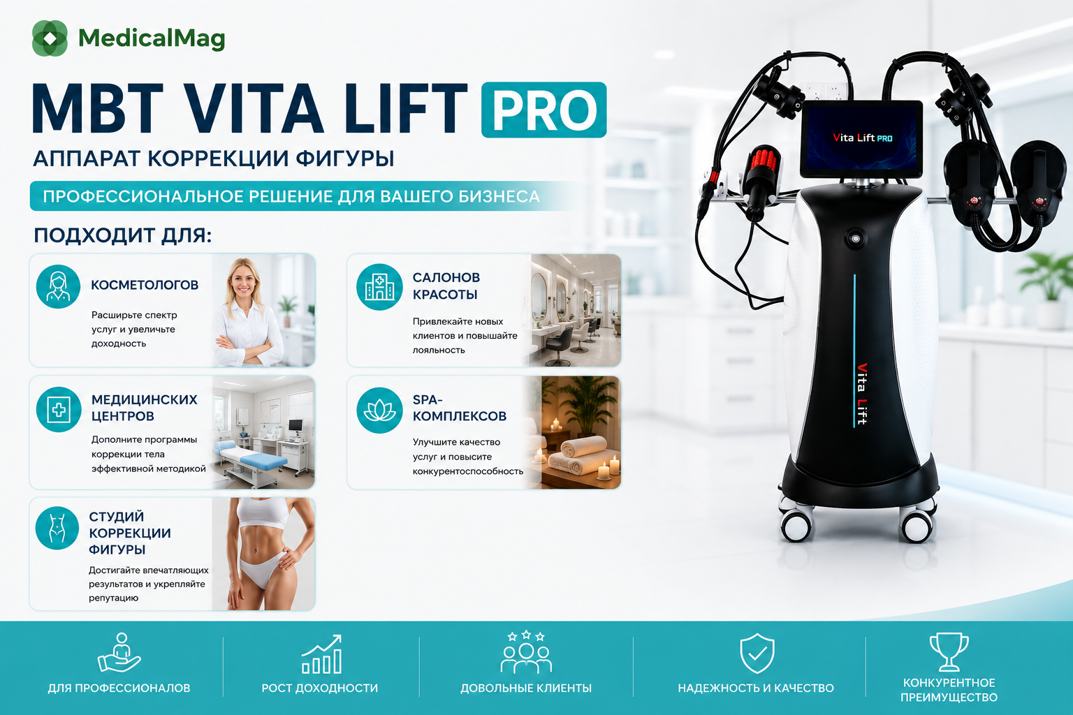 Аппарат коррекции фигуры MBT VITA LIFT PRO