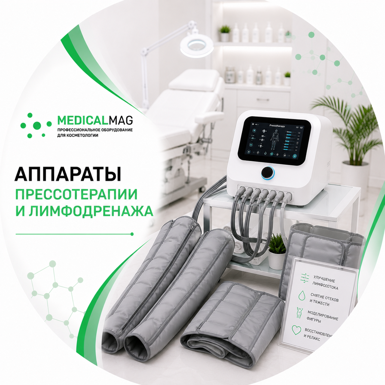 Аппараты Прессотерапии и Лимфодренажа