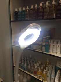 Косметическая лампа-лупа Beauty Star Pro 8X на штативе